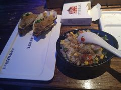 烤生蚝-三个蒙古大叔羊肉串(大宁店)