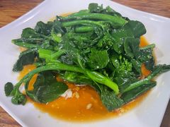 蒜蓉芥兰-蒙古原烤羊排(龙岗店)