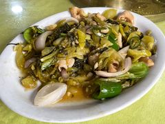 酸菜炒大肠-红炎炎农家菜老字号(金水台店)