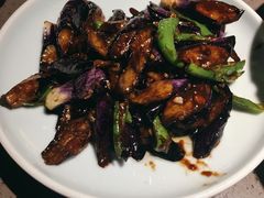 酱爆茄子-老头儿油爆虾(星光一期店)