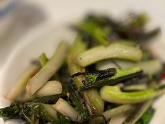 油渣炒菜心-老长沙龙虾馆·聚会餐厅(白石洲店)