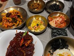 -草家酱蟹炭火烤肉店(珲春南路一店)