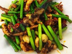 蒜苗鱿鱼须-金家老三饭庄(常营店)