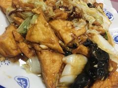 木耳白菜烧豆腐-天津外国语大学（马场道校区）食堂