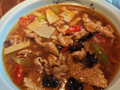 锅巴肉片-万重锦·人文川菜馆(骡马市店)