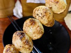烤大蒜-鸟串烧Yakitori