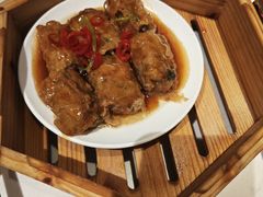 鲍汁腐皮卷-避风塘·老港味餐厅(虹口龙之梦店)