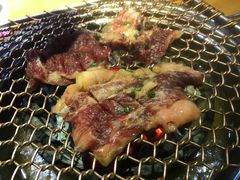 雪花调味牛排肉-老炉家木炭烤肉(长江国际店)