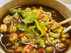 海盗龙虾面-海盗虾饭·剥好的小龙虾饭(上地辉煌店)