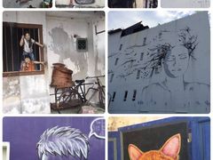 -槟城街头艺术街区