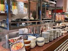 自助取餐区-怡咖啡海鲜自助餐厅(浦东香格里拉店)