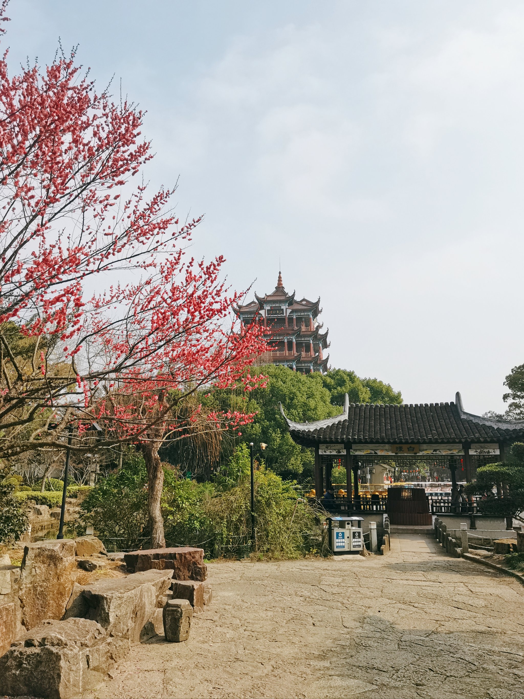 鹤边鹤鸣公园图片