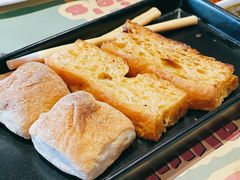 餐前面包蒜黄油-安妮意大利餐厅(国贸店)