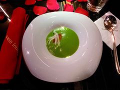 芦笋汤-wann lounge 低温慢煮牛排·清吧