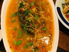 酸笋罗非鱼-紫滇源云南生态菜(丹凤街店)