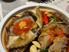 -草家酱蟹炭火烤肉店(珲春南路一店)