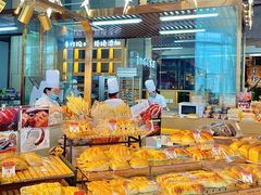 面包甜点陈列柜-西村叔叔的店·面包·甜品·蛋糕(清河万象汇店)