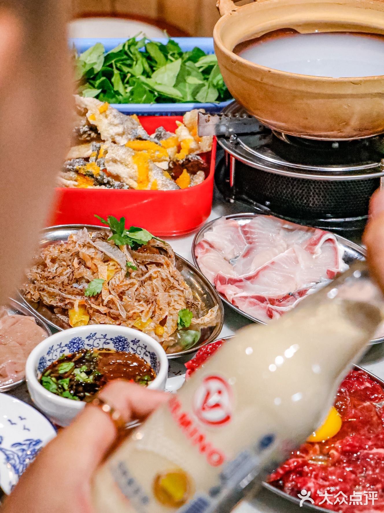 后悔才发现这家好吃的粥底火锅🍲巨鲜嫩滑🤤