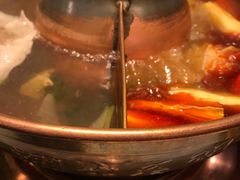 老爆三鸳鸯锅底-京门老爆三·铜锅涮肉 爆肚(望京店)