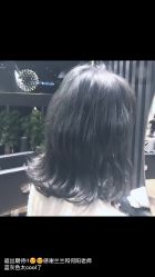 蓝灰色➕何阳修剪➕造型-意念造型