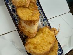 鸡蛋炸馒头片-大槐树烤肉馆(美术馆店)