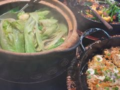 虾酱啫生菜-旺爷砂锅·茶作(国贸城店)