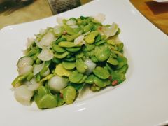 火丁百合炒蚕豆肉-金时代顺风大酒店(协泰店)