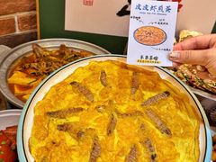 -东来菜馆•手抓海鲜家常菜•海鲜锅贴(鸽子窝店)