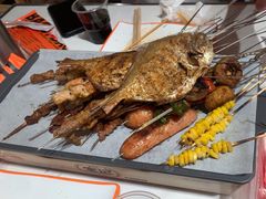 -宝记烧烤·碳锅羊肉·羊蝎子火锅·夜食社(文体路创始店)