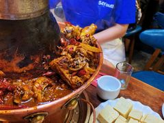 -超越炭火牛蛙火锅鸡(河东店)