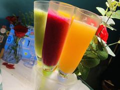 彩虹奶昔四部曲-蜜桃花开·中西融合菜E&W(南长街店)