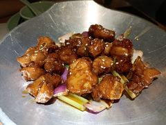 蒜香蜜汁排骨-绿茶餐厅(西单老佛爷店)