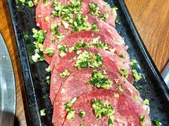 葱盐牛舌-谷燚大牛炭火烧肉(阳光西雅图店)
