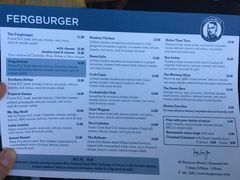菜单-Fergburger(皇后镇店)