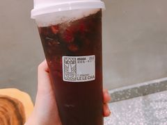 车厘子茶-LELECHA乐乐茶(上海五角场万达广场店)