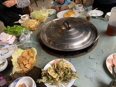 农家自制酸梅汤-姥家大锅台水库渔家