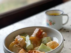菠萝芒果黄瓜油条沙拉-素描餐厅(灵隐天竺店)