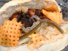 花干夹菜-三兄弟高炉烧饼