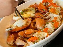 葱油炒膏蟹-新南华大酒店(长寿店)