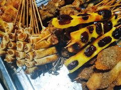 炸牛肉串-清真王强炸串