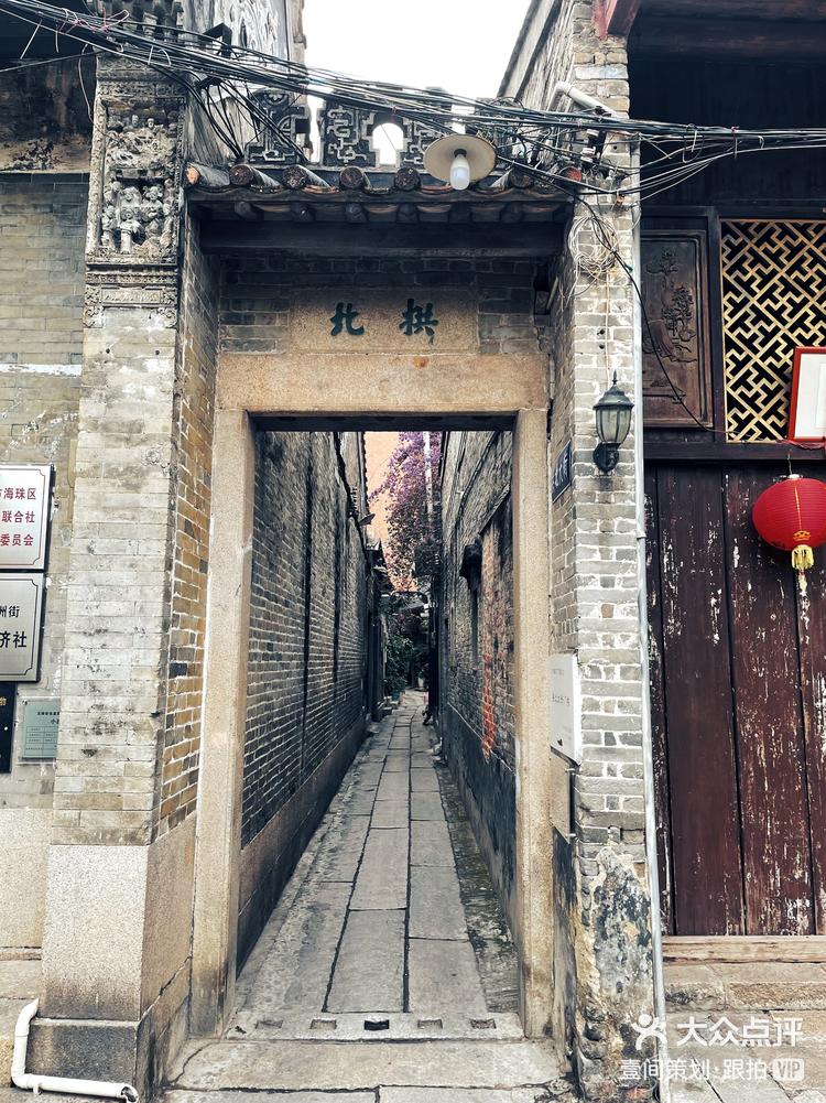 岭南水乡特色的古村落小洲村