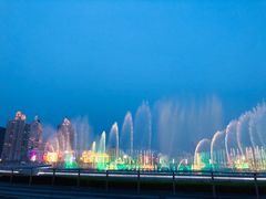 -大连星海广场音乐喷泉