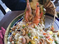 海鲜菠萝炒饭-茉莉.Red Crab