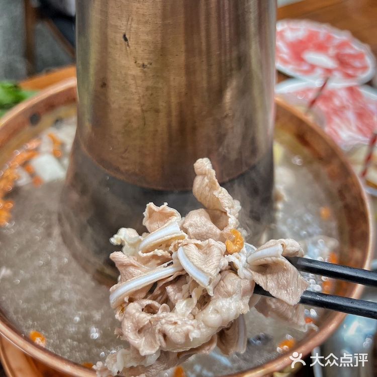 天鸿涮肉/老北京铜锅涮肉吃起来太治愈啦！