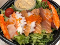 海鲜蔬菜沙拉-上清·三文鱼鲜寿司(同德店)