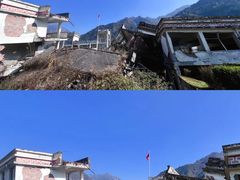 -四川汶川特大地震漩口中学遗址