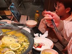 -探鱼·鲜青椒爽麻烤鱼(广州欣荣广场店)