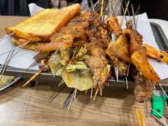 -宝记烧烤·碳锅羊肉·羊蝎子火锅·夜食社(文体路创始店)