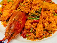 招牌炸烹大花虾-百盛·鼎膳(中海财富中心)