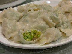 角瓜鸡蛋虾仁水饺-黄家饺子东北特色菜馆(湖滨商业街店)